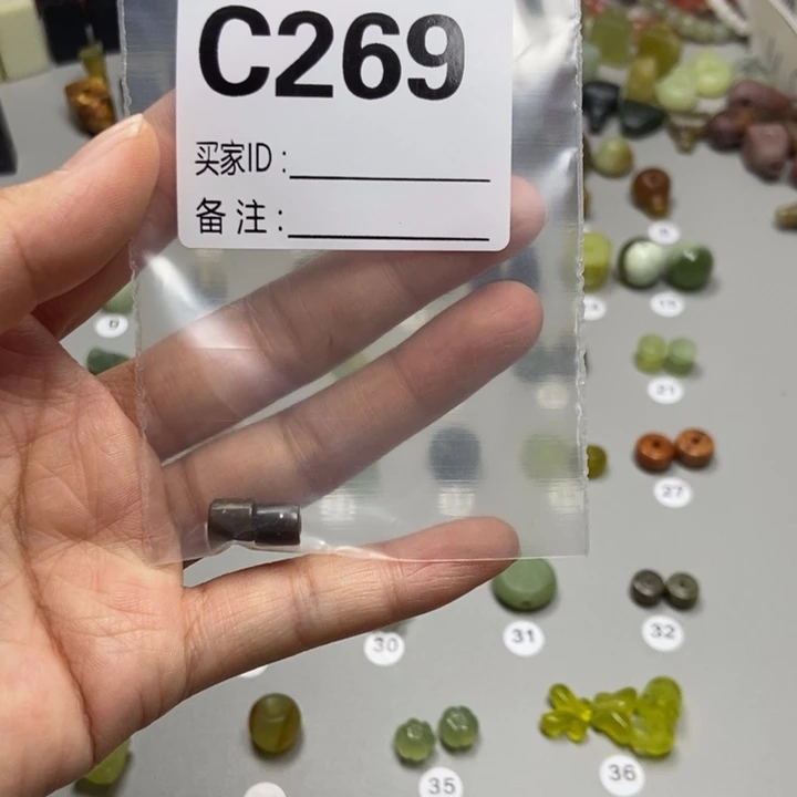 婷***蛇纹石玉未镶嵌吊坠(不含链)