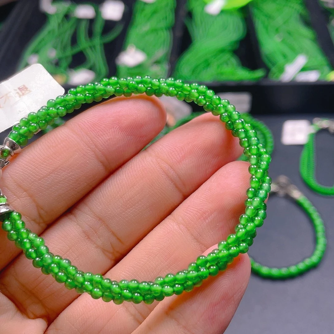 翡翠未镶嵌颈饰天然A货翡翠