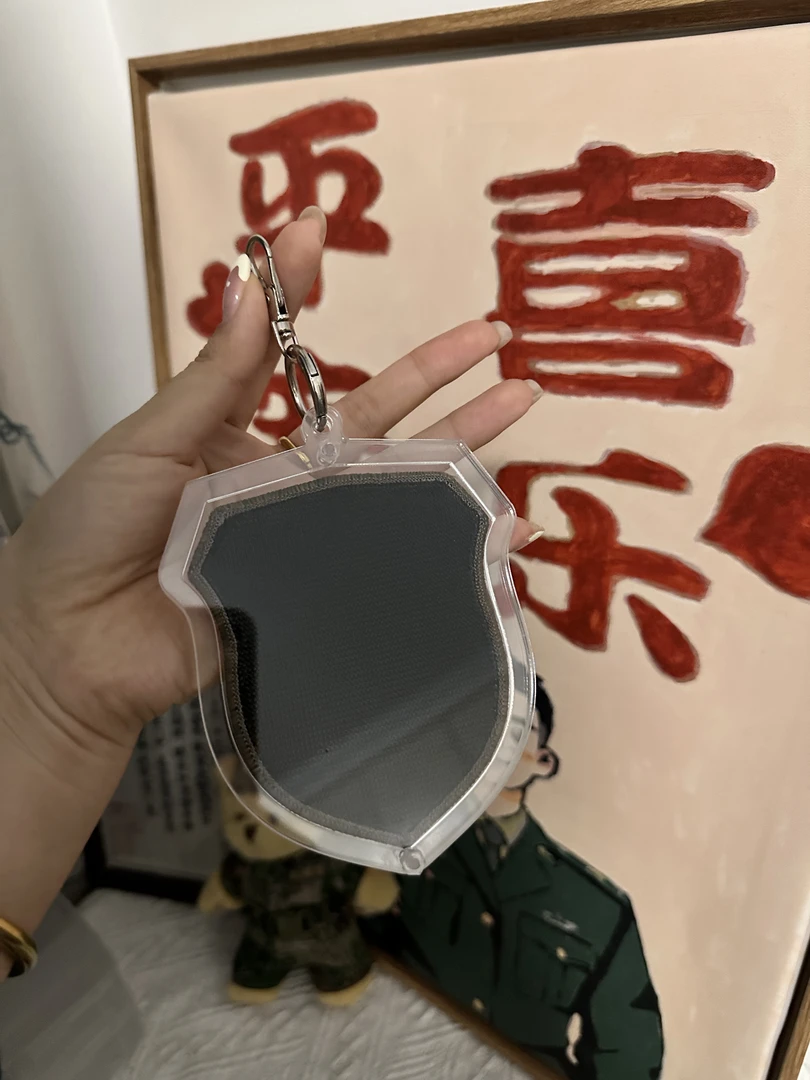 亚克力臂章保护壳钥匙扣挂件兵哥哥送女友礼物异地恋