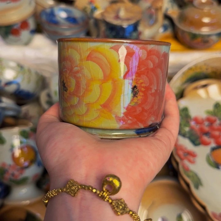 瓷片景德镇陶瓷手工手绘