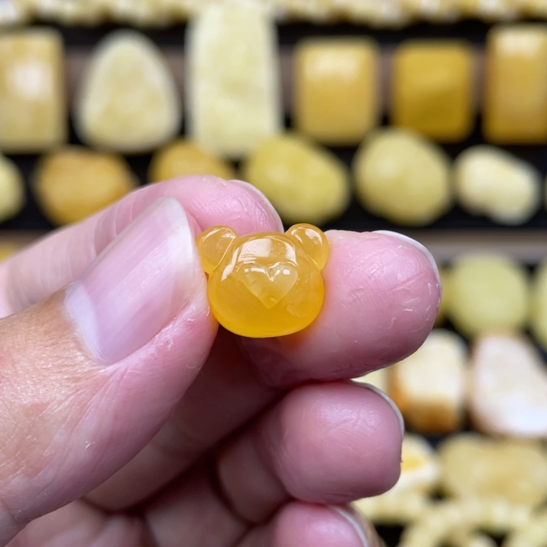 琥珀未镶嵌裸石琥珀蜜蜡