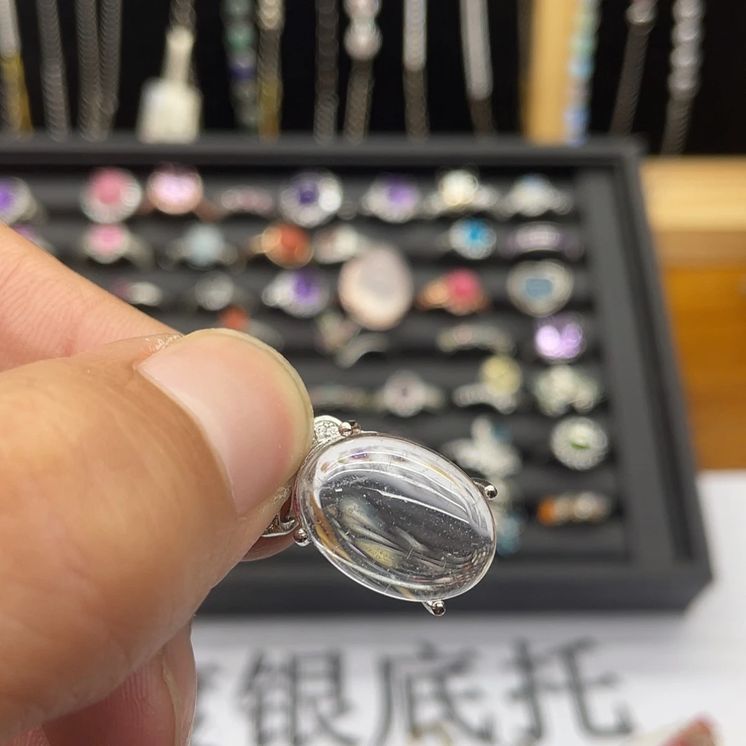 紫晶珠宝半成品未镶嵌