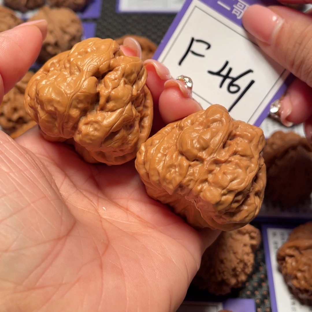 桃核把件461号蛤蟆43