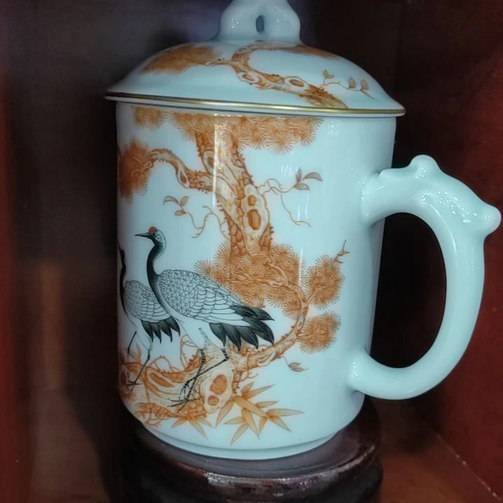 瓷片手绘手工绘画手工