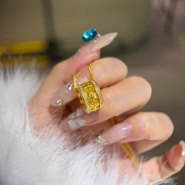 展厅专场【路路通克罗心】足金 999 轻奢高级黄金套链 附加261