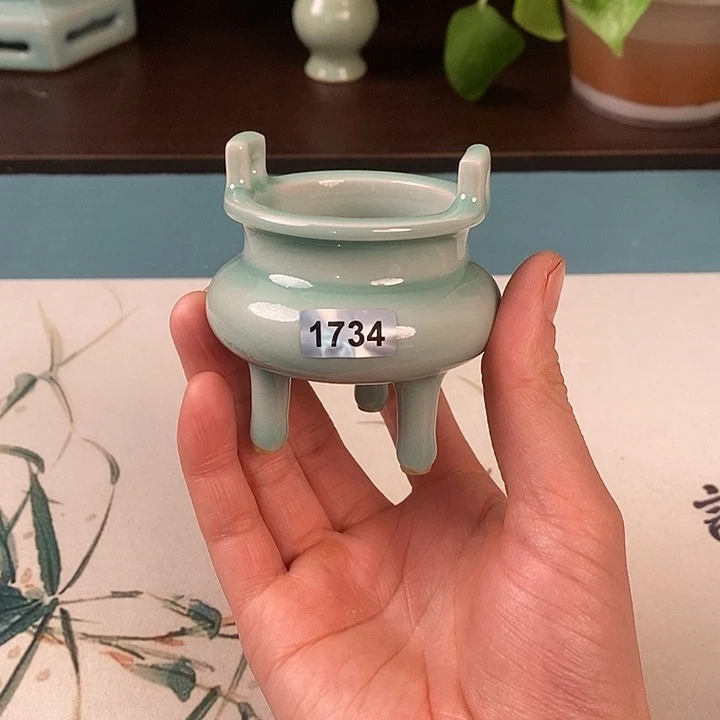 汝瓷1734 青鸾汝瓷汝州发货