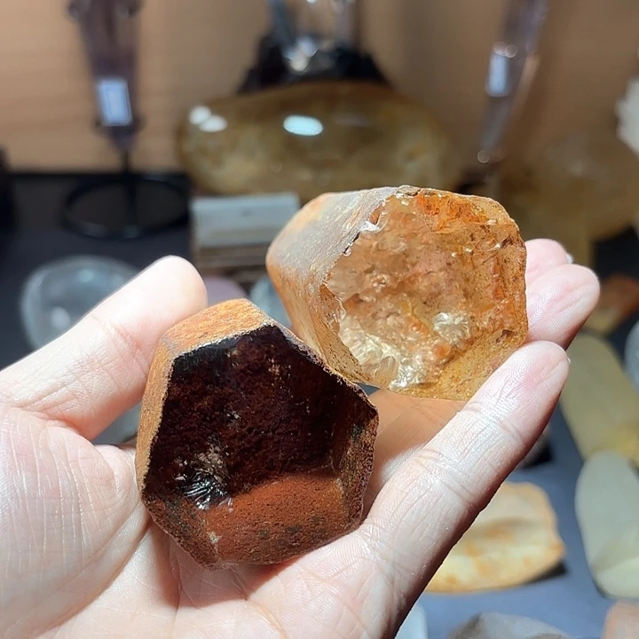 水晶水晶原石未镶嵌朱*