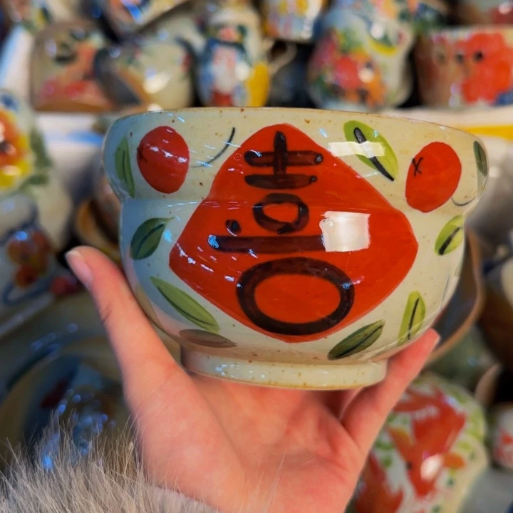 瓷片景德镇陶瓷手工手绘