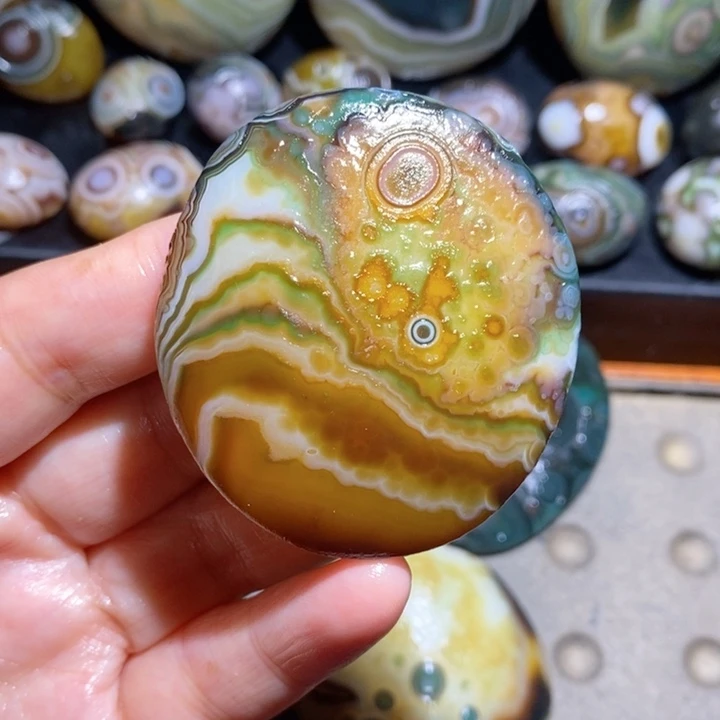 未镶嵌玛瑙/玉髓珠宝半成品18