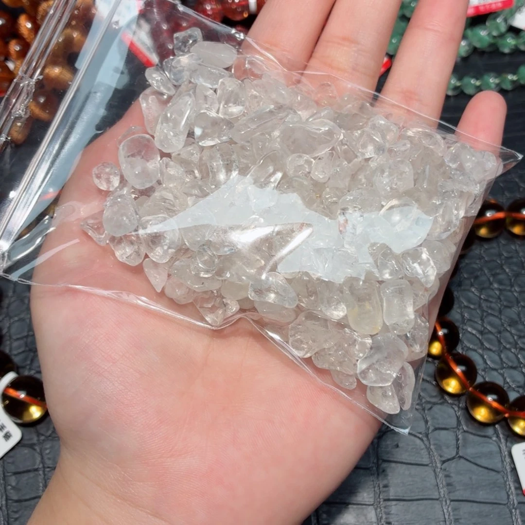 鱼****水晶手链未镶嵌黄水晶定金