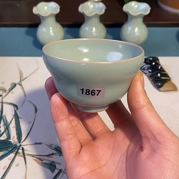 汝瓷1867 青鸾汝瓷汝州发货