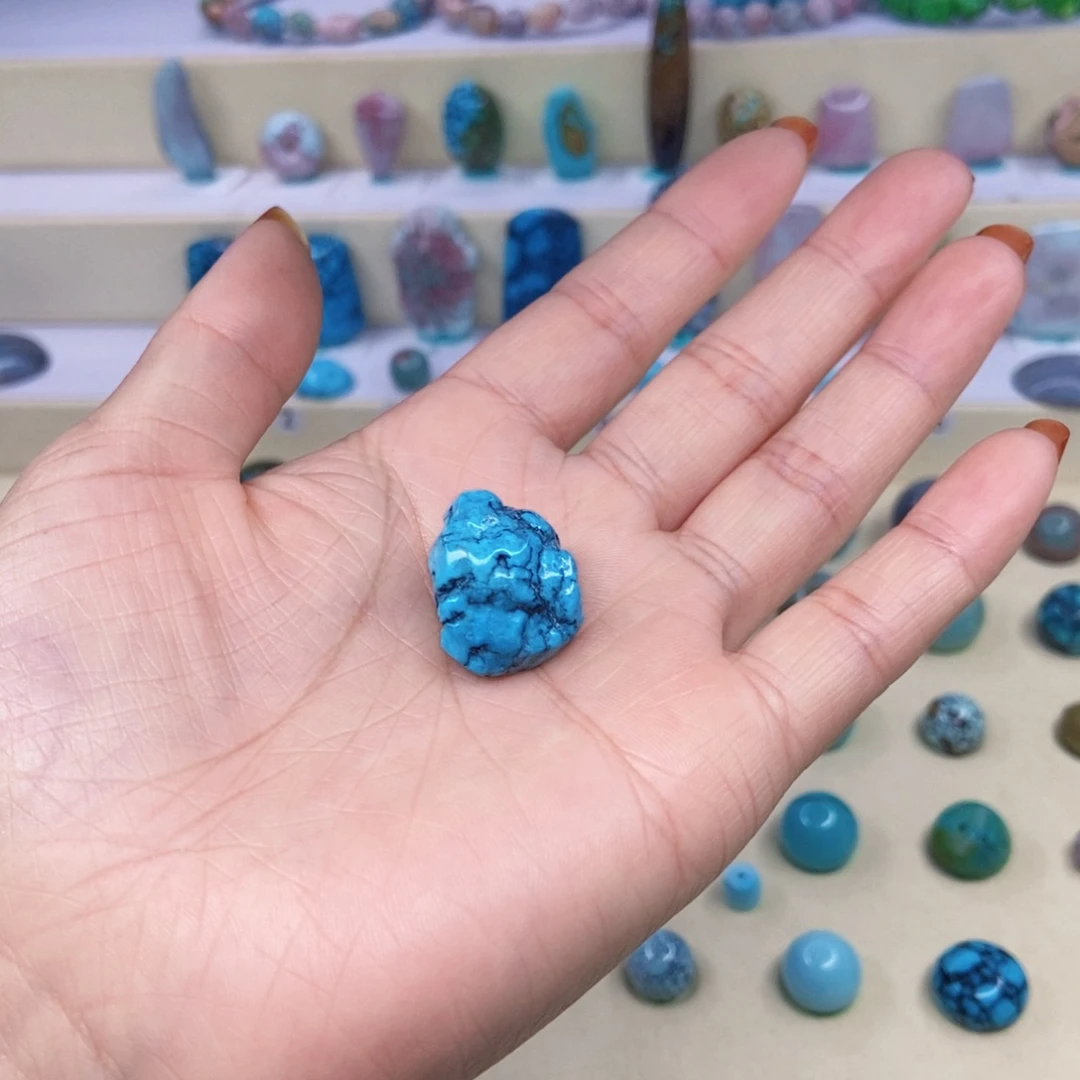 【闪购商品】未镶嵌绿松石珠宝奇石