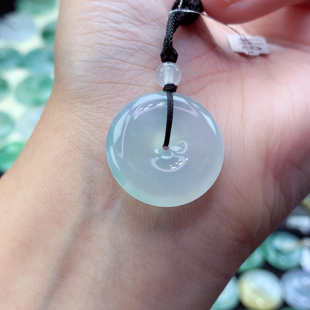 翡翠颈饰未镶嵌86尺寸23-5.8