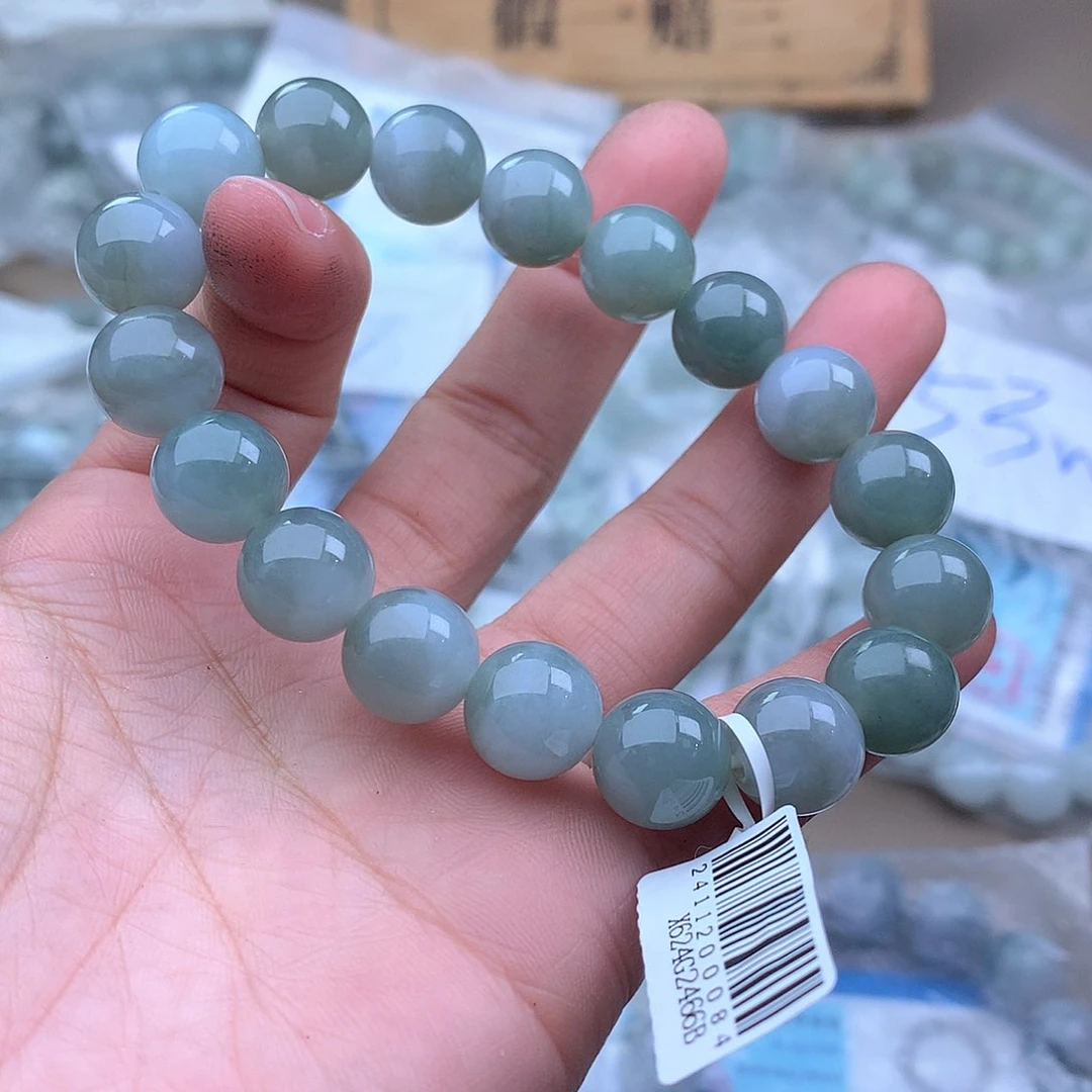 未镶嵌手串定制翡翠