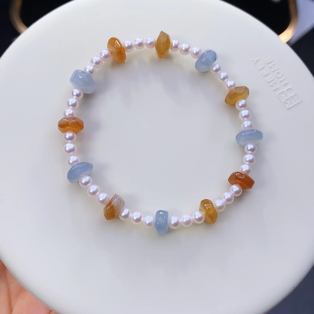 翡翠未镶嵌挂件天然缅甸翡翠Ａ货手串