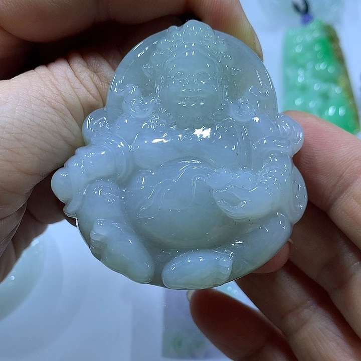 翡翠未镶嵌颈饰天然翡翠A货吊坠