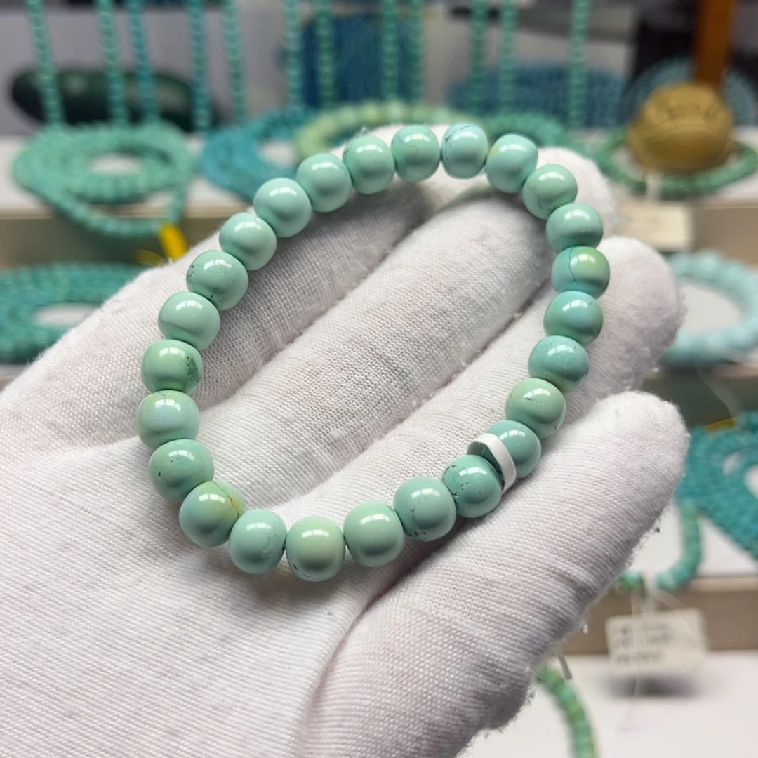 绿松石未镶嵌手链