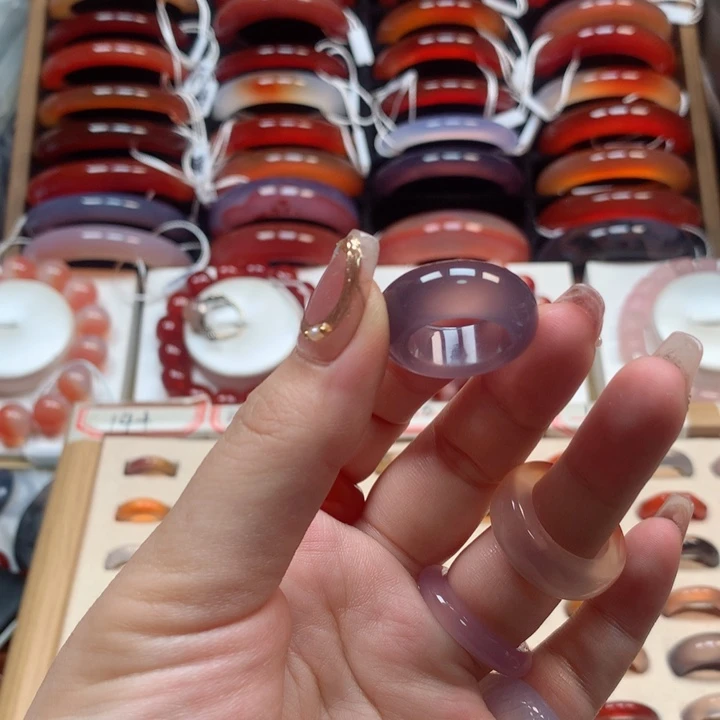 玛瑙/玉髓手镯未镶嵌全**力