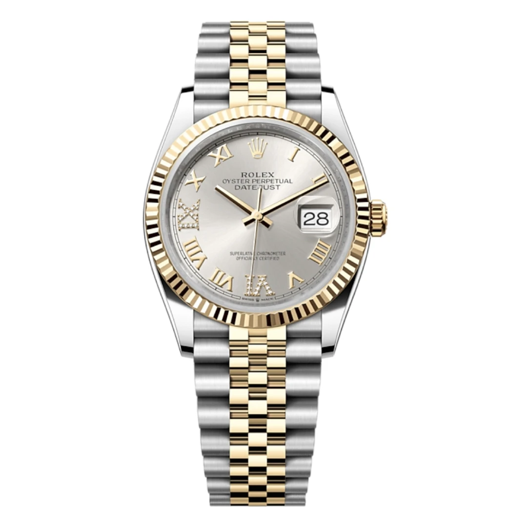 99新 Rolex/劳力士 24年全套/劳力士日志型126233/69钻刻