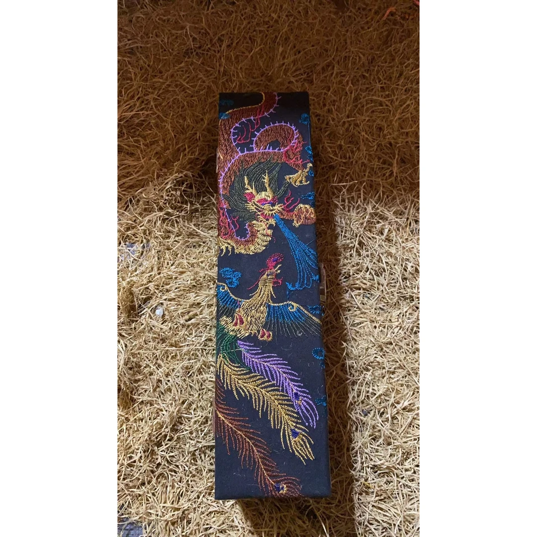 黑鹤刺绣木盒（金三甄选）