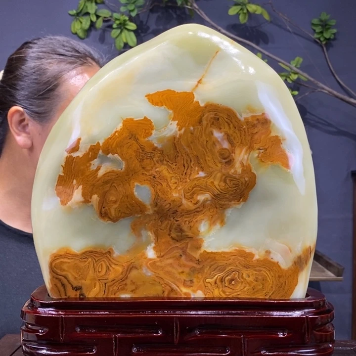 石材精品古青石摆件