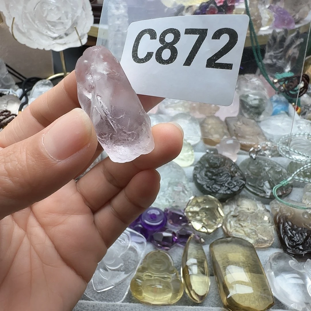 水晶吊坠未镶嵌水晶872