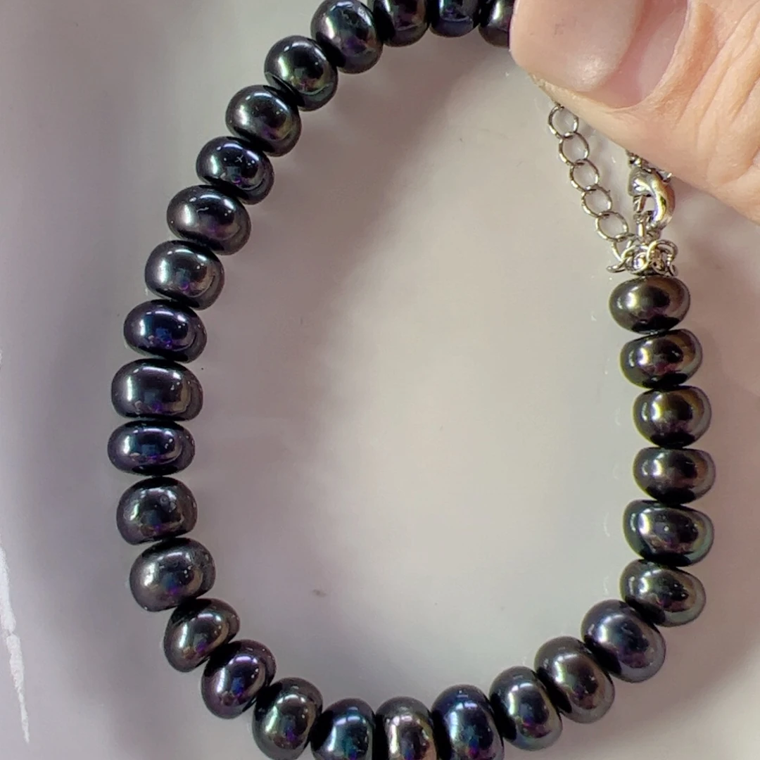 合金手绳淡水珍珠