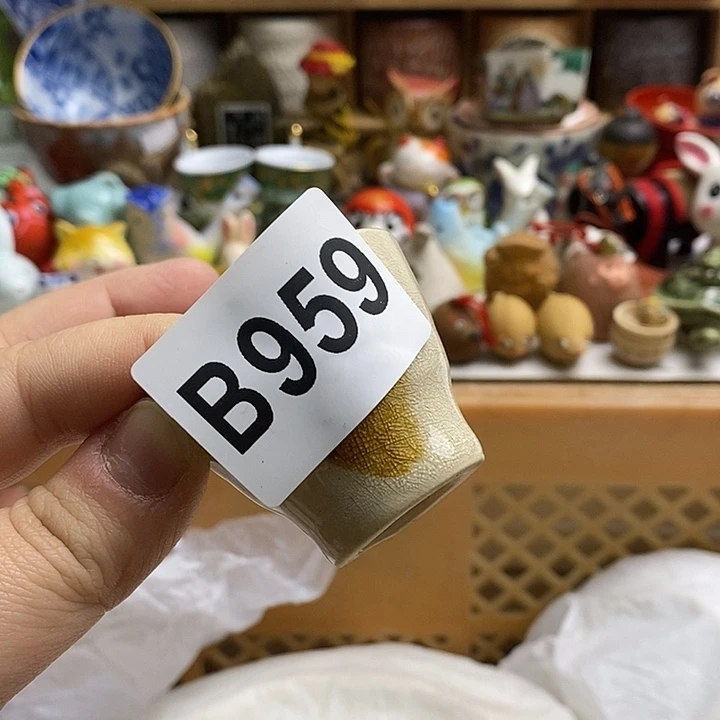 紫砂茶杯萧*一日本精品回流瓷器