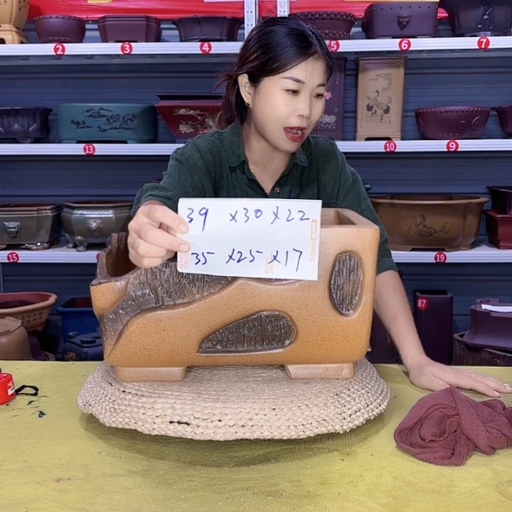 紫砂花盆宜兴紫砂工艺厂