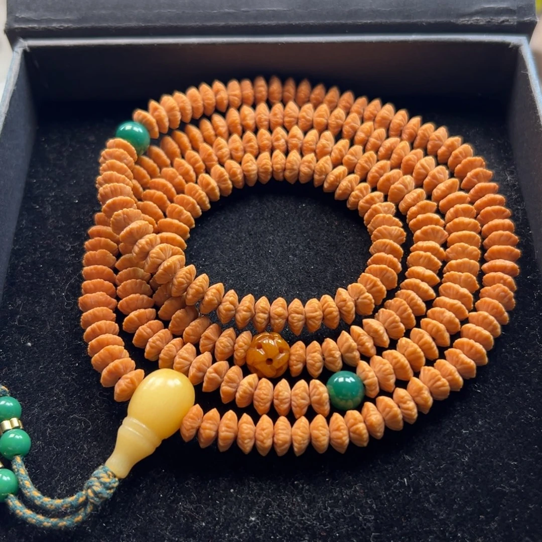 莲花菩提吊坠双面蝶莲