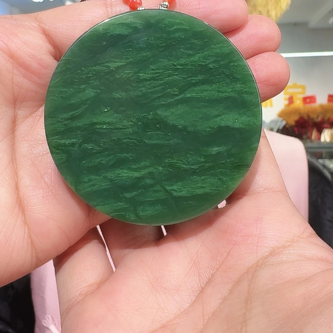 K****和田玉未镶嵌颈饰