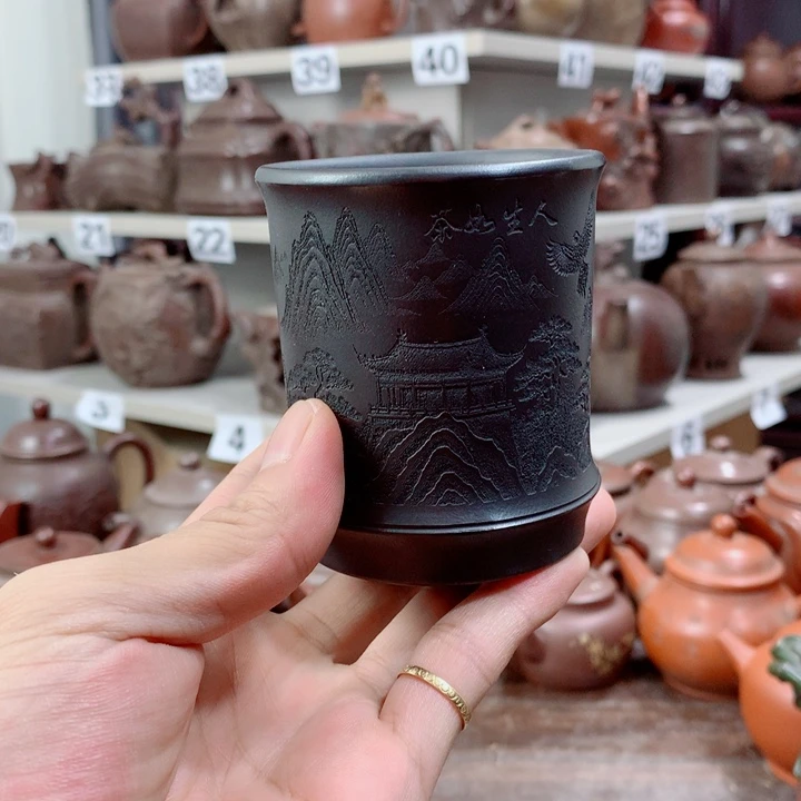 紫砂茶壶宜兴紫砂茶杯