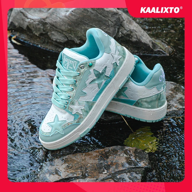 【经典款】Kaalixto泉城限定经典板鞋星星鞋百搭国潮经典正品