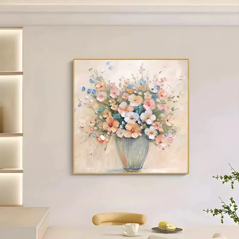 【幸福花开】砂岩装饰画餐厅卧室挂画