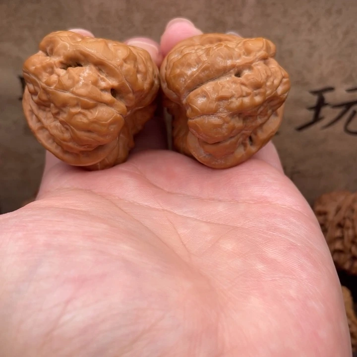 把件文玩核桃40蛤蟆头