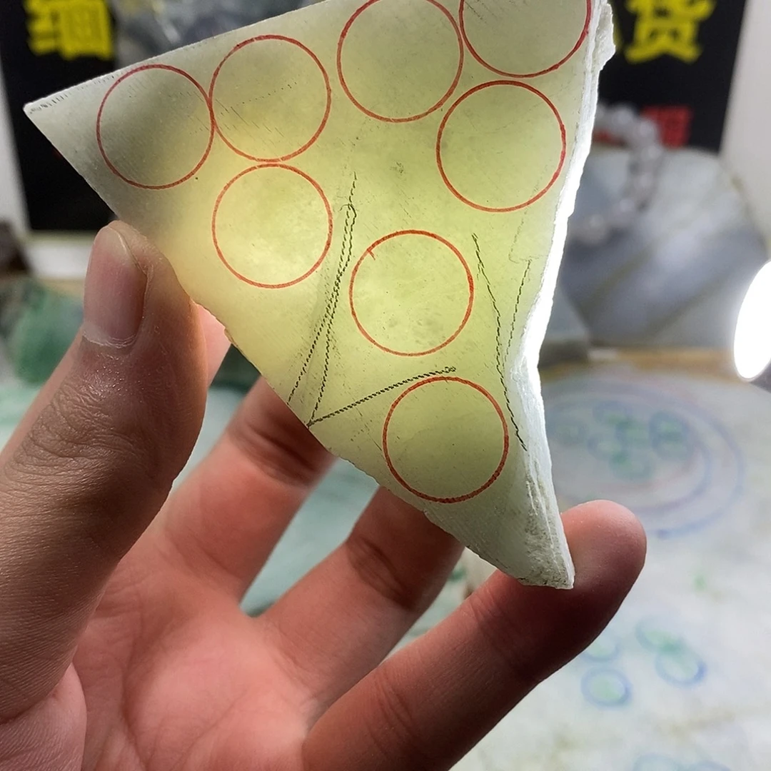 翡翠散珠天然缅甸翡翠a货40