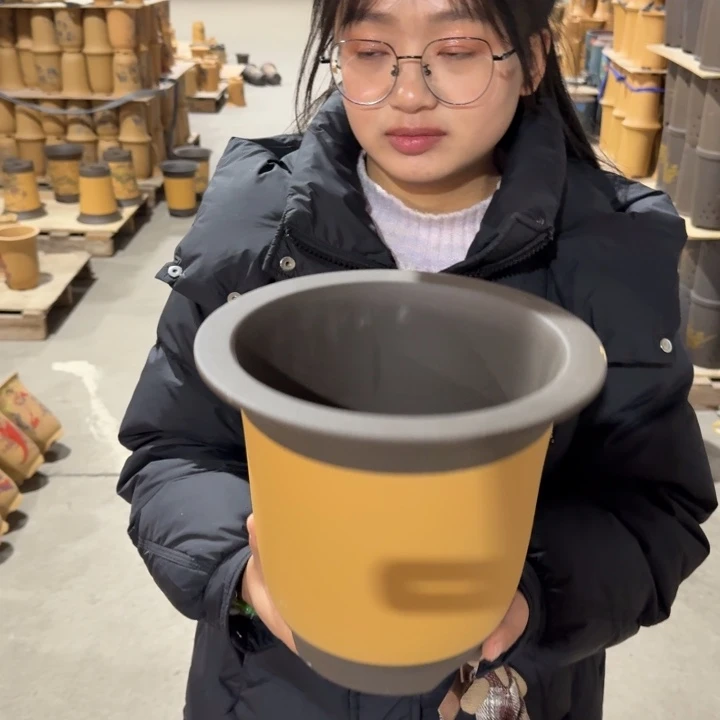 紫砂花盆破损补发