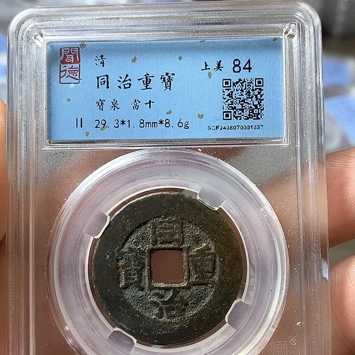 铜闻博文化同治重宝