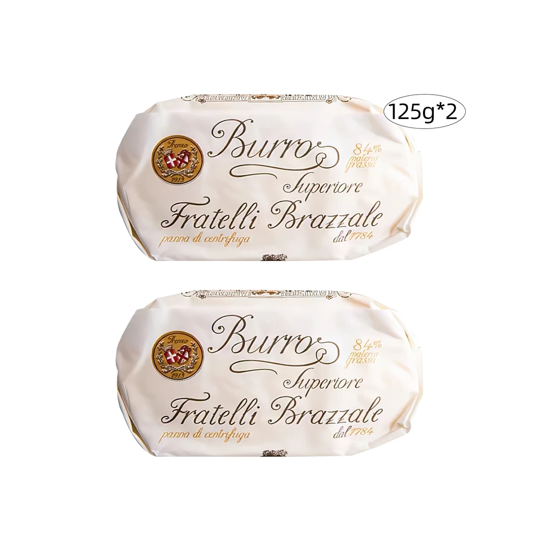 【黄油125克装】意大利进口柏札莱兄弟草饲手工黄油涂抹烘焙