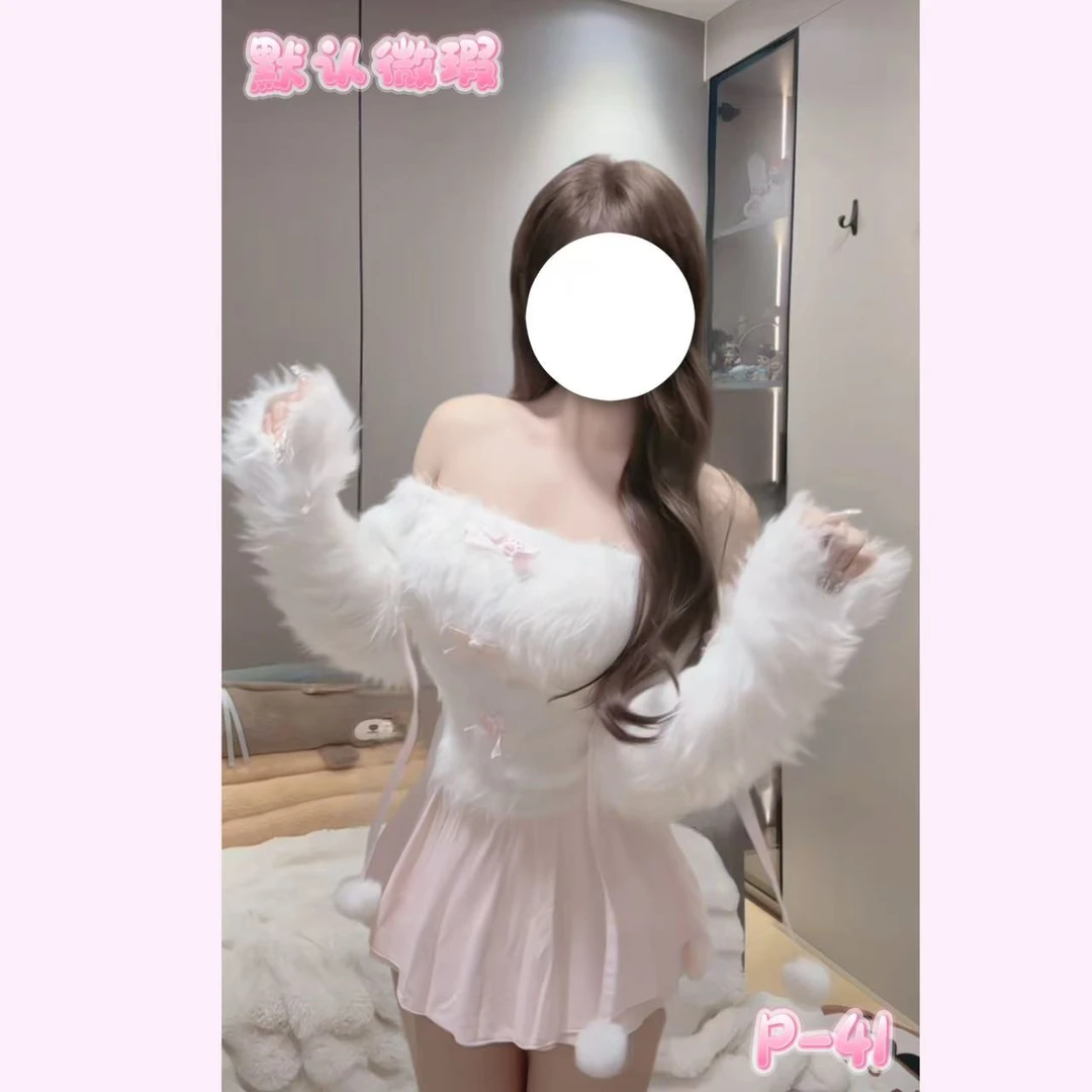 【元气喵】手作系列默认微瑕:莓心可露丽上衣（P41）