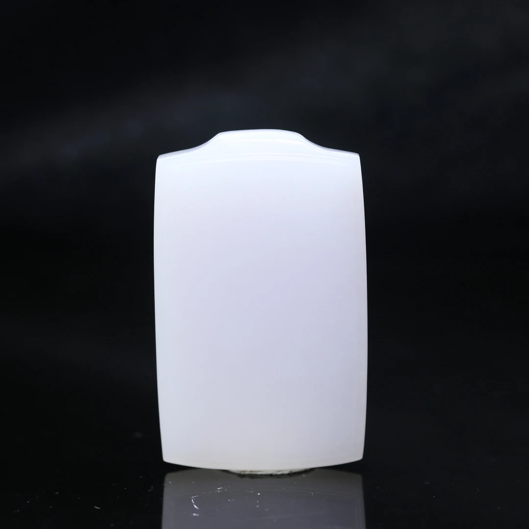 21和田玉羊脂白吊坠/500078保利厦门拍卖