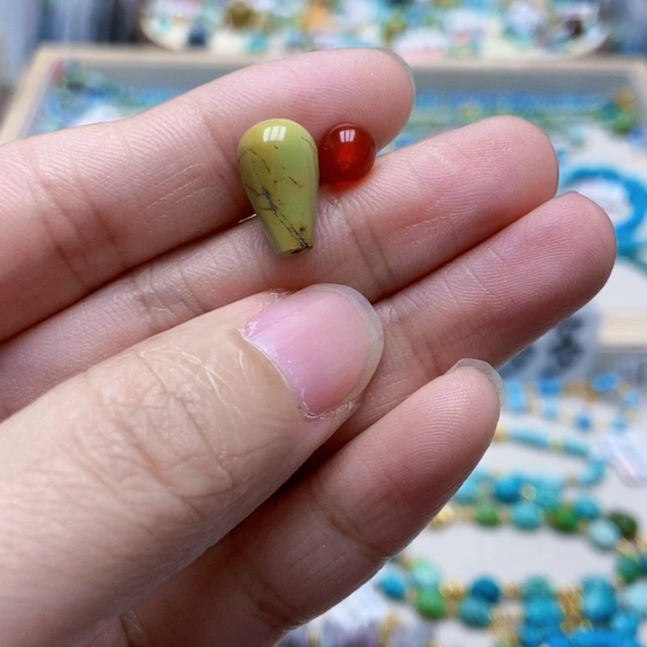 南红玛瑙未镶嵌挂件28