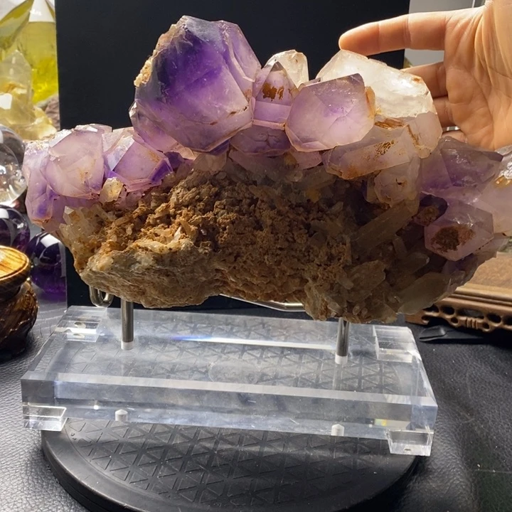 水晶天然水晶居家办公摆件未镶嵌