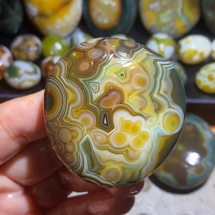未镶嵌玛瑙/玉髓珠宝半成品101