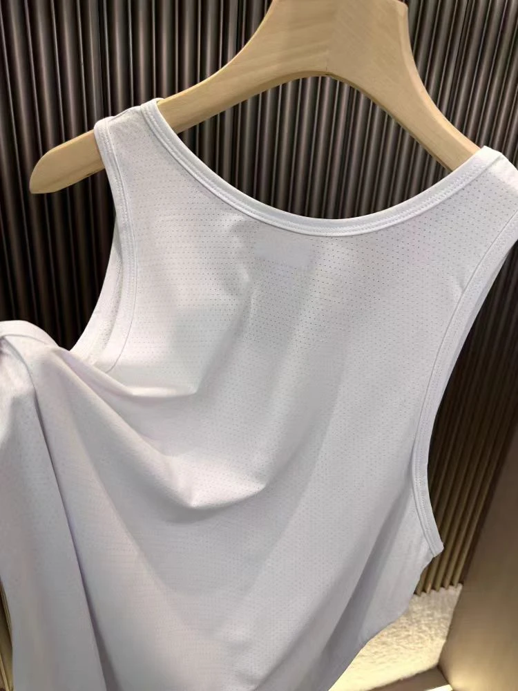 轻薄透气~男士网眼跨栏背心6307