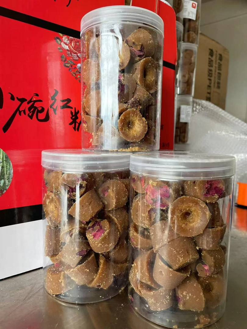 红糖纯甘蔗手工熬制古方工艺清香香甜玫瑰花（新红糖）