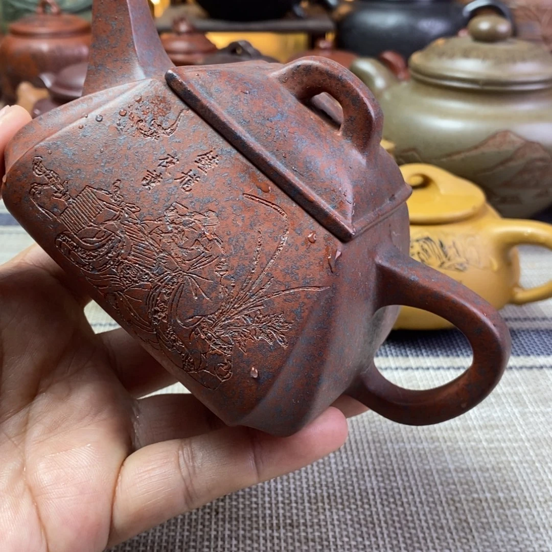 自***人茶壶紫砂微瑕不退不换