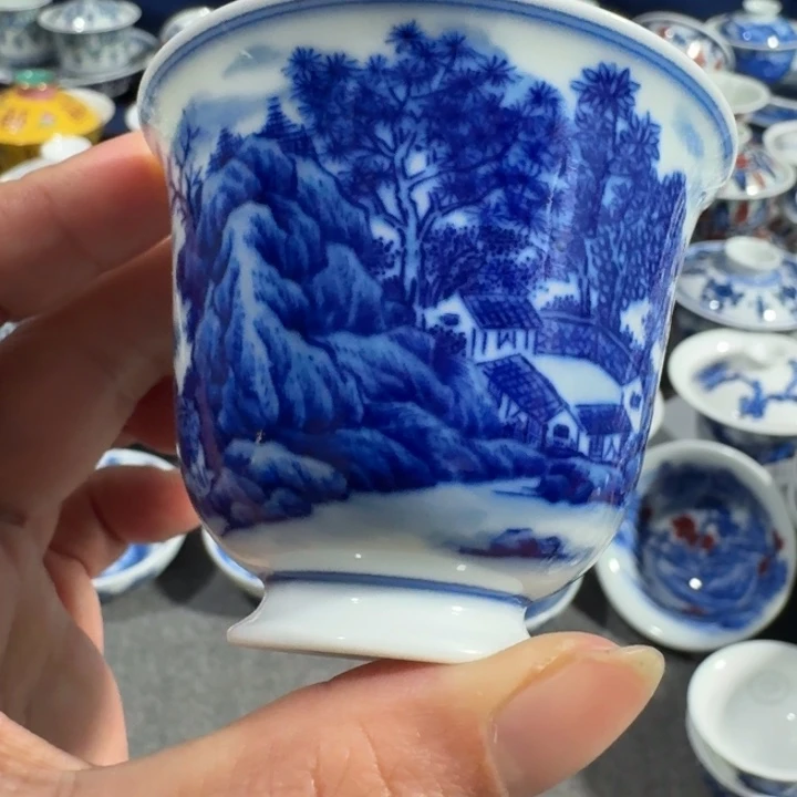 景德镇手工手绘杯