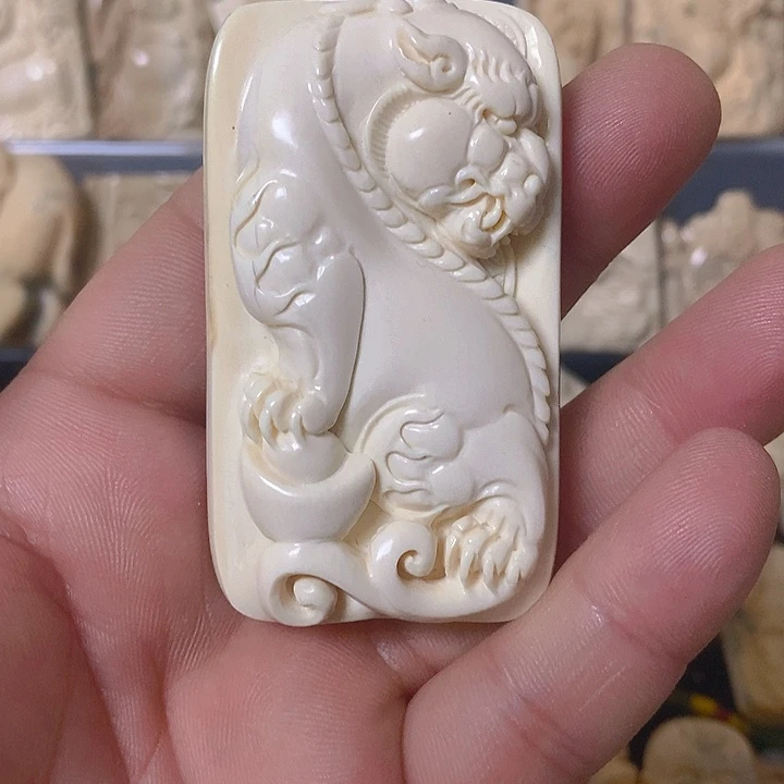 开*天然猛犸牙残次品