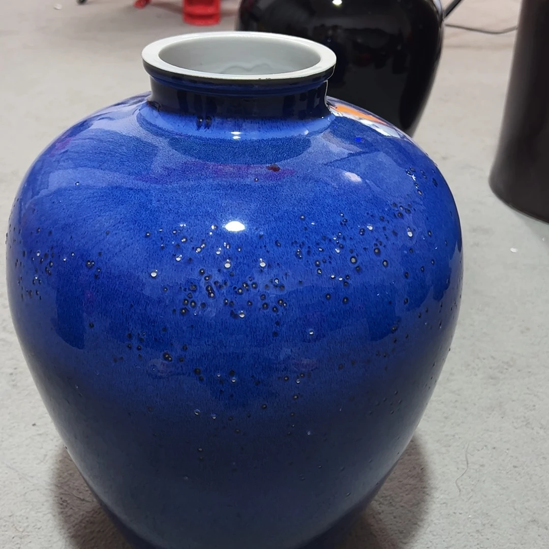 兰花釉30斤瑕疵不退不换高分子盖，直播间